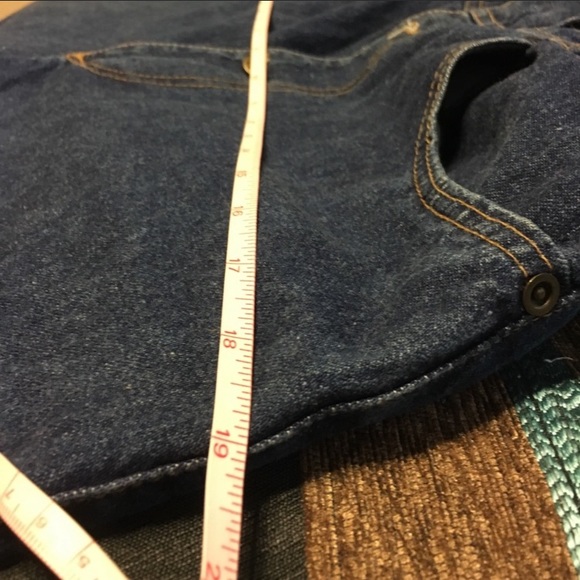 Denim and flannel plaid jumpsuit - Picture 9 of 10